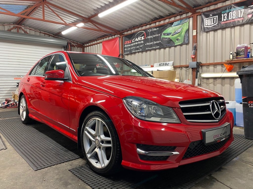 USED 2014 MERCEDES-BENZ C CLASS 2.1 C250 CDI AMG SPORT EDITION PREMIUM 4d 202 BHP IMMACULATE CONDITION THROUGHOUT