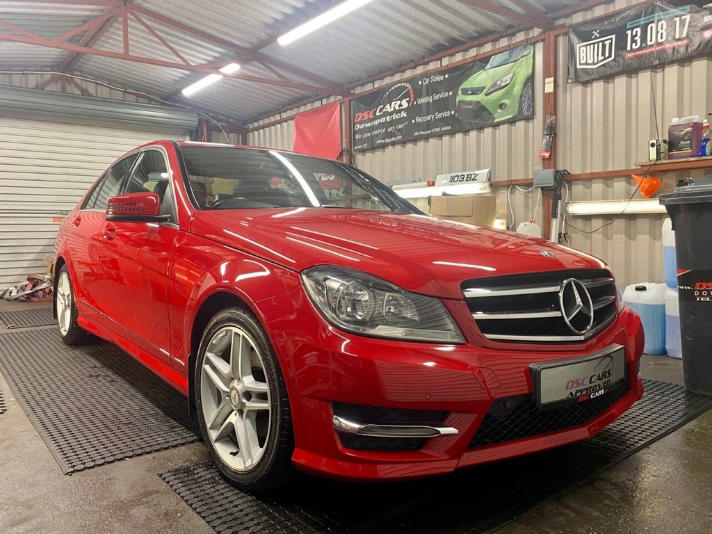 USED 2014 MERCEDES-BENZ C CLASS 2.1 C250 CDI AMG SPORT EDITION PREMIUM 4d 202 BHP IMMACULATE CONDITION THROUGHOUT