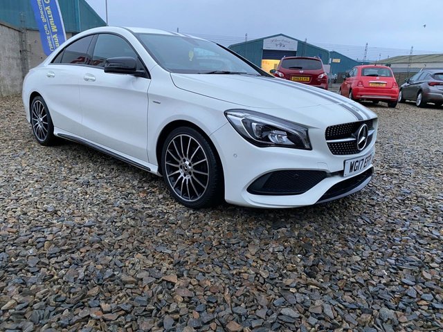 2017 17 Mercedes-Benz Cla 2.1 CLA 200 D WHITEART 4d 134 BHP