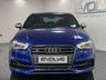 USED 2015 65 AUDI S3 2.0 QUATTRO 4d 296 BHP F/S/H, SCORPION EXHAUST, NAV!