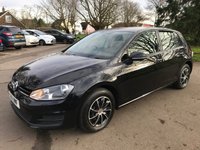 USED 2014 14 VOLKSWAGEN GOLF 1.2 S TSI BLUEMOTION TECHNOLOGY 5d 103 BHP &pound;30 Yearly Road Tax And Great Economy !