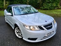 USED 2008 08 SAAB 9-3 2.0 T VECTOR 2d 175 BHP FULL CREAM HEATED LEATHER/ONLY 73,000 MILES/ FULL SAAB/SPECIALIST SERVICE HISTORY X13 STAMPS/REAR PARK ASSIST ''ABSOLUTELY STUNNING CONDITION ,,LAST SERVICED @70,344 miles,,NOW ONLY 73,016 MILES FULLY DOCUMENTED WITH ALL SERVICE INVOICES'',