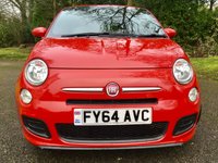 USED 2014 64 FIAT 500 1.2 S 3d 69 BHP CARBON LOOK ALLOYS/AIRCON/REAR SPOILER/REAR PARK ASSIST/CAMBELT&WATERPUMP RENEWED/HALF LEATHER WITH RED TRIM/&pound;30 ROAD TAX REAR PARK ASSIST/CAMBELT&WATERPUMP RENEWED/HALF LEATHER WITH RED TRIM,,,,LAST SERVICED @40,003 MILES/&pound;30 ROAD TAX