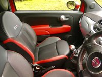 USED 2014 64 FIAT 500 1.2 S 3d 69 BHP CARBON LOOK ALLOYS/AIRCON/REAR SPOILER/REAR PARK ASSIST/CAMBELT&WATERPUMP RENEWED/HALF LEATHER WITH RED TRIM/&pound;30 ROAD TAX REAR PARK ASSIST/CAMBELT&WATERPUMP RENEWED/HALF LEATHER WITH RED TRIM,,,,LAST SERVICED @40,003 MILES/&pound;30 ROAD TAX