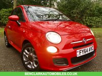 USED 2014 64 FIAT 500 1.2 S 3d 69 BHP CARBON LOOK ALLOYS/AIRCON/REAR SPOILER/REAR PARK ASSIST/CAMBELT&WATERPUMP RENEWED/HALF LEATHER WITH RED TRIM/&pound;30 ROAD TAX REAR PARK ASSIST/CAMBELT&WATERPUMP RENEWED/HALF LEATHER WITH RED TRIM,,,,LAST SERVICED @40,003 MILES/&pound;30 ROAD TAX