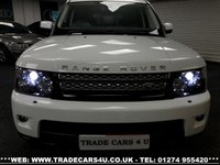 USED 2013 13 LAND ROVER RANGE ROVER SPORT 3.0 SDV6 HSE BLACK 5d 255 BHP FREE UK DELIVERY*VIDEO AVAILABLE* FINANCE ARRANGED* PART EX*HPI CLEAR