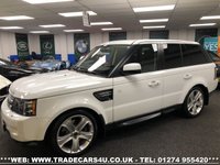USED 2013 13 LAND ROVER RANGE ROVER SPORT 3.0 SDV6 HSE BLACK 5d 255 BHP FREE UK DELIVERY*VIDEO AVAILABLE* FINANCE ARRANGED* PART EX*HPI CLEAR