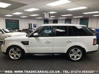 USED 2013 13 LAND ROVER RANGE ROVER SPORT 3.0 SDV6 HSE BLACK 5d 255 BHP FREE UK DELIVERY*VIDEO AVAILABLE* FINANCE ARRANGED* PART EX*HPI CLEAR