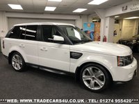 USED 2013 13 LAND ROVER RANGE ROVER SPORT 3.0 SDV6 HSE BLACK 5d 255 BHP FREE UK DELIVERY*VIDEO AVAILABLE* FINANCE ARRANGED* PART EX*HPI CLEAR