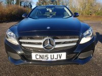 USED 2015 15 MERCEDES-BENZ C CLASS 1.6 C200 BLUETEC SE ESTATE &pound;20 ROAD TAX~SAT NAV 