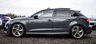 USED 2018 18 AUDI S3 2.0 S3 SPORTBACK TFSI QUATTRO BLACK EDITION 5d 306 BHP NANO GREY+PAN ROOF