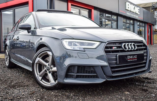 2018 18 Audi S3 2.0 S3 SPORTBACK TFSI QUATTRO BLACK EDITION 5d 306 BHP