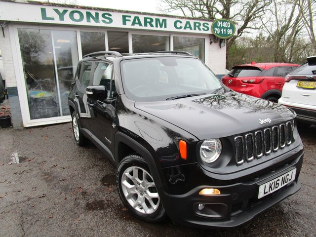 2016 16 Jeep Renegade 1.6 LONGITUDE 5d 108 BHP