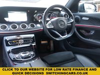 USED 2016 66 MERCEDES-BENZ E-CLASS 2.0 E 220 D AMG LINE 4d 192 BHP AMG LINE WITH LOW MILEAGE AND A FULL MERCEDES SERVICE HISTORY