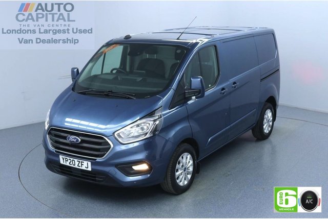 2020 20 FORD TRANSIT CUSTOM 2.0 300 Limited EcoBlue 130 BHP L1 H1 Euro 6 Low Emission