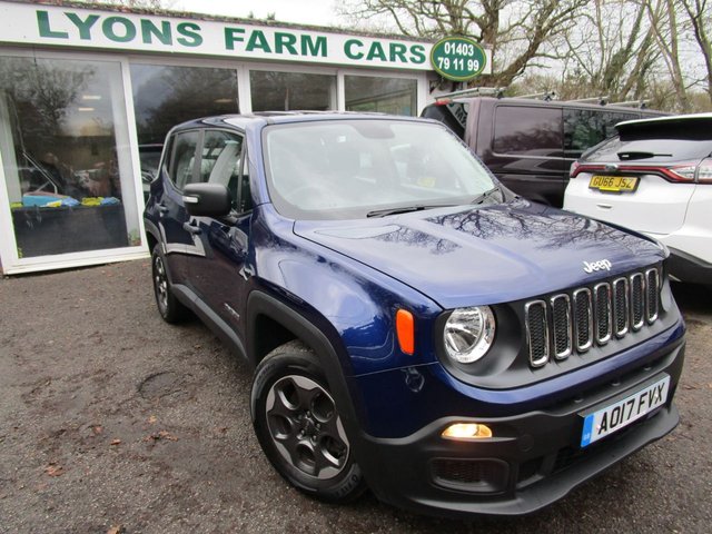 2017 17 Jeep Renegade 1.6 SPORT 5d 108 BHP