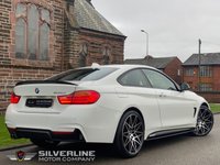 USED 2015 15 BMW 4 SERIES 2.0 420D M SPORT 2d 188 BHP FULL SERVICE HISTORY ++ M-PERFORMANCE BODYKIT