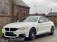 USED 2015 15 BMW 4 SERIES 2.0 420D M SPORT 2d 188 BHP FULL SERVICE HISTORY ++ M-PERFORMANCE BODYKIT
