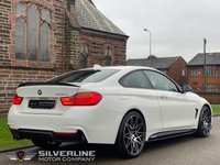 USED 2015 15 BMW 4 SERIES 2.0 420D M SPORT 2d 188 BHP FULL SERVICE HISTORY ++ M-PERFORMANCE BODYKIT