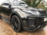 USED 2016 16 LAND ROVER RANGE ROVER EVOQUE 2.0 TD4 HSE DYNAMIC 3d 177 BHP ZERO DEPOSIT FINANCE AVAILABLE