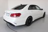 USED 2015 15 MERCEDES-BENZ E-CLASS 5.5 E63 AMG S 4d AUTO 585 BHP-DIAMOND WHITE-FANTASTIC SPEC-CARBON CERAMIC BRAKES-TRACK PACKAGE-PANORAMIC SUNROOF-DYNAMIC LUMBAR SUPPORT-HEATED FRONT AND REAR SEATS-COOLED FRONT SEATS-BLACK NAPPA LEATHER-HARMAN KARDON, 