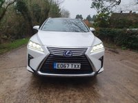 USED 2017 67 LEXUS RX 3.5 450H LUXURY 5d 259 BHP ZERO DEPOSIT FINANCE AVAILABLE