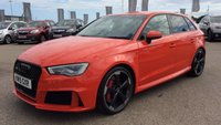 USED 2015 15 AUDI A3 2.5L RS3 SPORTBACK QUATTRO 5d 362 BHP