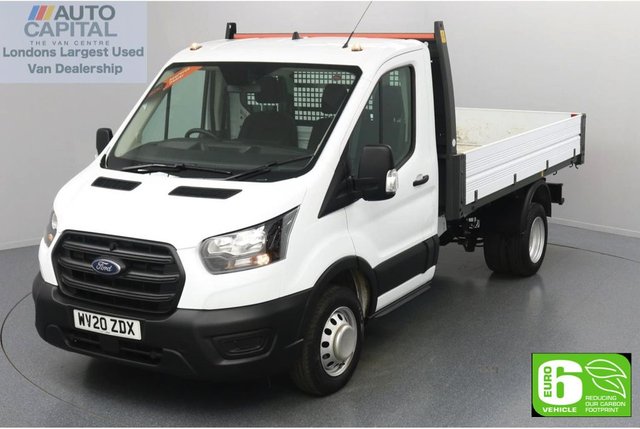 2020 20 FORD TRANSIT 2.0 350 RWD EcoBlue Leader L2 MWB 130 BHP Low Emission Tipper