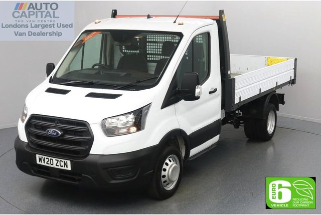 2020 20 FORD TRANSIT 2.0 350 RWD EcoBlue Leader L2 MWB 130 BHP Low Emission Tipper