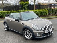 USED 2012 12 MINI CONVERTIBLE 1.6 ONE 2d 98 BHP VERY WELL MAINTAINED++LOVELY DRIVE