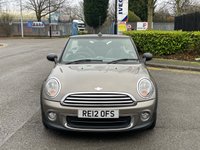 USED 2012 12 MINI CONVERTIBLE 1.6 ONE 2d 98 BHP VERY WELL MAINTAINED++LOVELY DRIVE