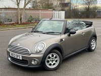USED 2012 12 MINI CONVERTIBLE 1.6 ONE 2d 98 BHP VERY WELL MAINTAINED++LOVELY DRIVE