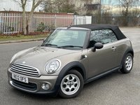 USED 2012 12 MINI CONVERTIBLE 1.6 ONE 2d 98 BHP VERY WELL MAINTAINED++LOVELY DRIVE