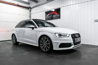USED 2016 16 AUDI S3 2.0 S3 SPORTBACK QUATTRO NAV 5d 296 BHP SAT NAV+HEATED SEATS+GLACIER WHITE
