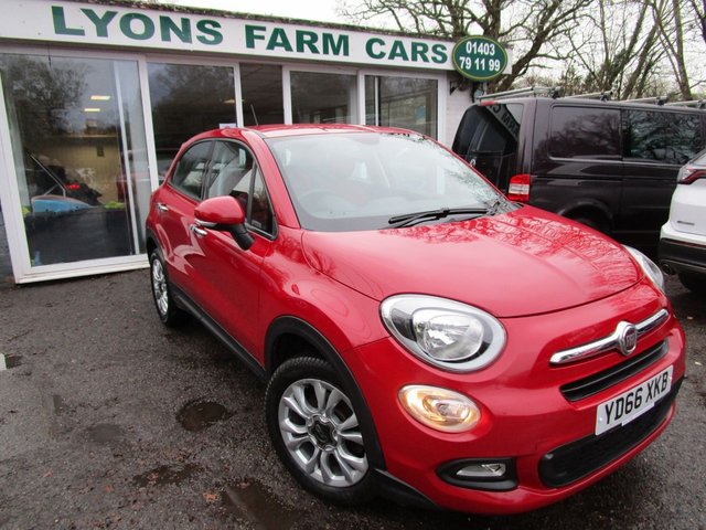 2016 66 Fiat 500x 1.6 POP STAR 5d 110 BHP