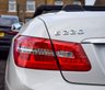 USED 2012 12 MERCEDES-BENZ E-CLASS 2.1 E220 CDI BLUEEFFICIENCY SPORT 2d 170 BHP BLACK ASH TRIM
