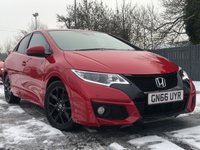 USED 2016 66 HONDA CIVIC 1.3 I-VTEC SPORT 5d 98 BHP CLICK AND COLLECT AVAILABLE