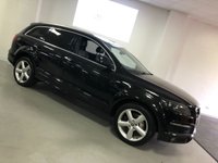 USED 2008 08 AUDI Q7 3.0 TDI QUATTRO S LINE 5d 240 BHP * NAV * HALF LEATHER * 7 SEATS * PARKING SENSORS *
