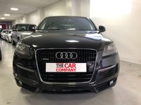 USED 2008 08 AUDI Q7 3.0 TDI QUATTRO S LINE 5d 240 BHP * NAV * HALF LEATHER * 7 SEATS * PARKING SENSORS *