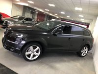 USED 2008 08 AUDI Q7 3.0 TDI QUATTRO S LINE 5d 240 BHP * NAV * HALF LEATHER * 7 SEATS * PARKING SENSORS *