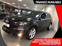 USED 2008 08 AUDI Q7 3.0 TDI QUATTRO S LINE 5d 240 BHP * NAV * HALF LEATHER * 7 SEATS * PARKING SENSORS *