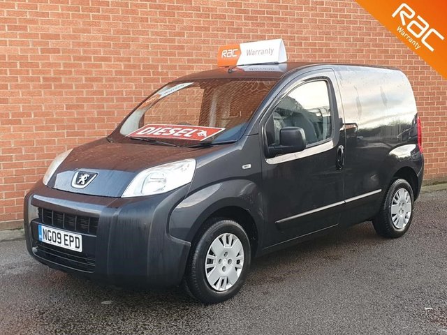 2009 09 Peugeot Bipper 1.4 HDI PROFESSIONAL 68 BHP