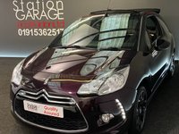 USED 2015 65 CITROEN DS3 CABRIO 1.6 E-HDI DSTYLE PLUS 3d 90 BHP WHISPER PURPLE WITH BLACK ROOF BIG MPG FREE TAX