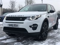 USED 2016 16 LAND ROVER DISCOVERY SPORT 2.0 TD4 HSE BLACK 5d AUTO 180 BHP 