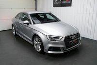 USED 2017 67 AUDI A3 1.5 TFSI S LINE 4d 148 BHP LED MATRIX+SAT NAV+APPLE CARPLAY