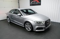 USED 2017 67 AUDI A3 1.5 TFSI S LINE 4d 148 BHP LED MATRIX+SAT NAV+APPLE CARPLAY