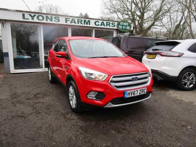 2017 67 Ford Kuga 1.5 ECOBOOST 120 ZETEC 5d 120 BHP