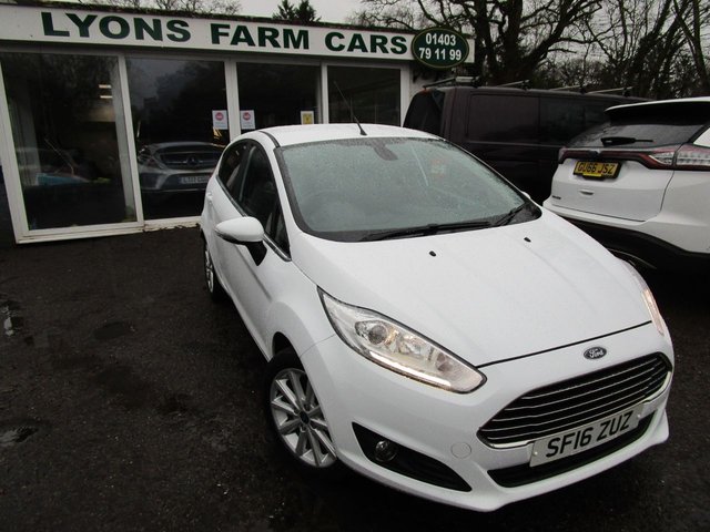 2016 16 Ford Fiesta 1.0 TITANIUM ECOBOOST 5d 99 BHP