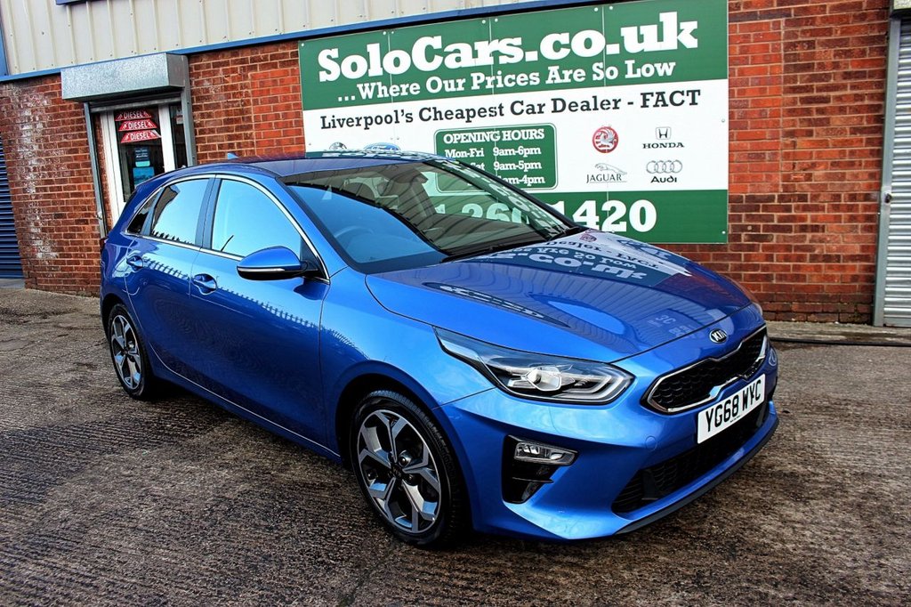 2018 68 KIA CEED 1.4 BLUE EDITION ISG 5d 139 BHP