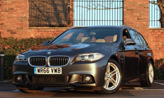 2016 66 BMW 5 Series 2.0 520D M SPORT 4d 188 BHP [ SATNNAV ] 